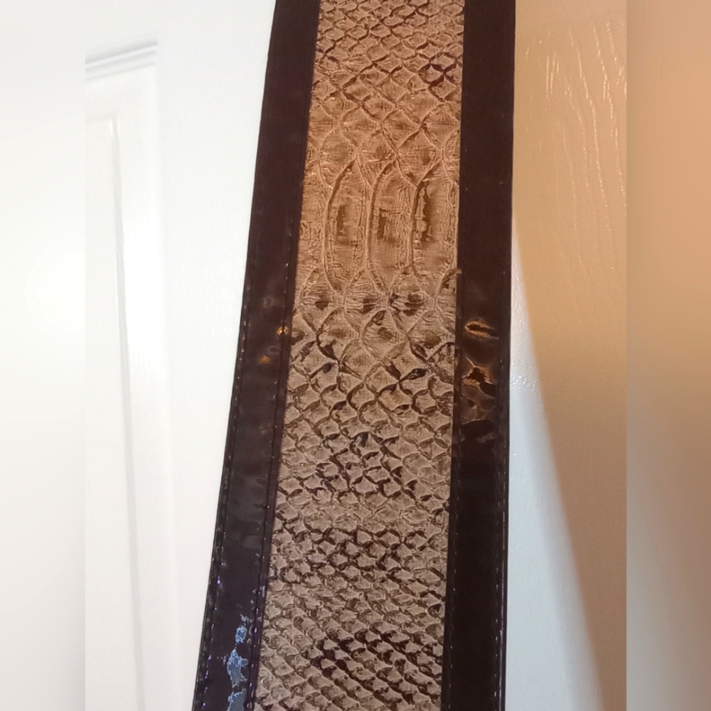 Kensie animal print belt